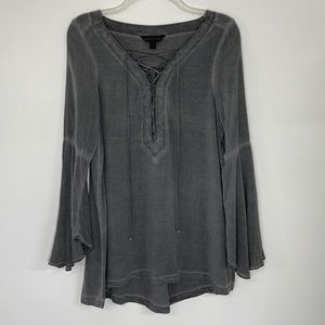Rock & Republic Bell Sleeve Top Women’s Sz Small